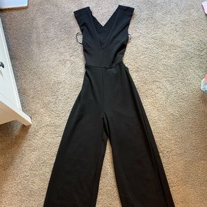 Lulus black jumpsuit